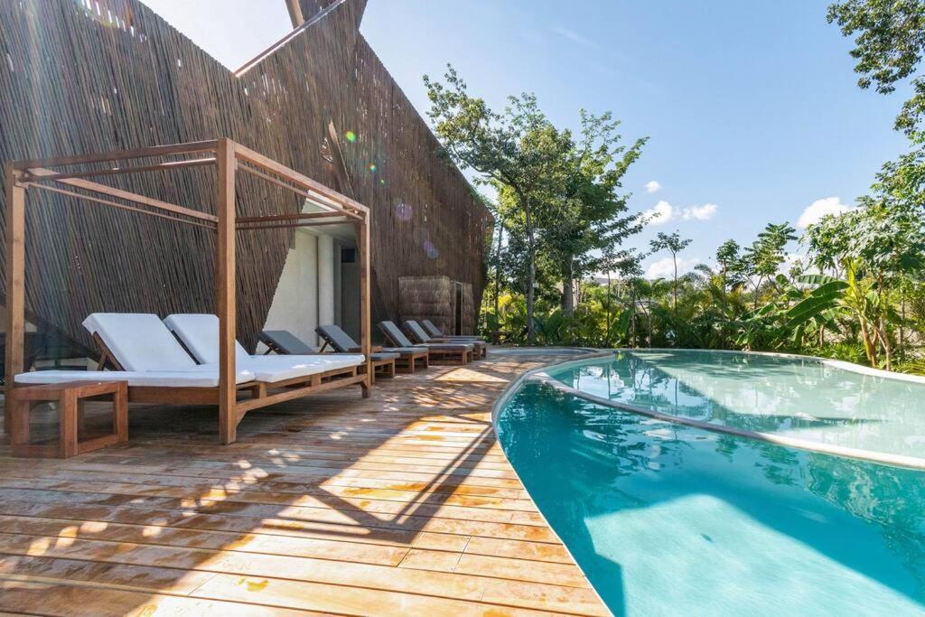 Exclusive Studio In A Gated Community By Casa Paraiso 图卢姆 外观 照片